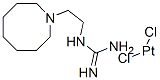 dichloro(guanethidine)platinum(II) Struktur