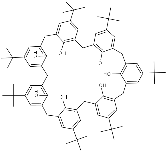 4-TERT-BUTYLCALIX(7)ARENE Struktur