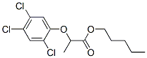 pentyl 2-(2,4,5-trichlorophenoxy)propionate Struktur