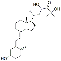 23,25-dihydroxy-24-oxovitamin D3 Struktur