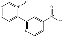 4'-NITRO-2,2'-BIPYRIDINE-N-OXIDE Struktur