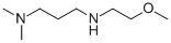 N'-(2-methoxyethyl)-N,N-dimethylpropane-1,3-diamine Struktur