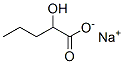 DL-A-HYDROXY-N-VALERIC ACID SODIUM SALT Struktur