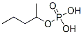 1-methylbutyl dihydrogen phosphate Struktur