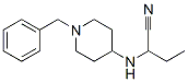 2-[(1-benzyl-4-piperidyl)amino]butyronitrile Struktur