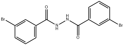 2'-(3-bromobenzoyl)3-bromobenzohydrazide    Struktur