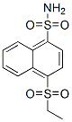 4-Ethylsulfonylnaphthanele-1-sulfonamide Struktur