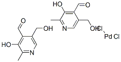 dichlorobispyridoxalpalladium (II) Struktur