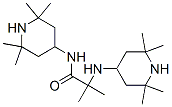 2-Methyl-2-(2,2,6,6-tetramethyl-4-piperidinylamino)-N-(2,2,6,6-tetramethyl-4-piperidinyl)propionamide Struktur