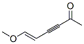 5-Hexen-3-yn-2-one, 6-methoxy-, (E)- (9CI) Struktur