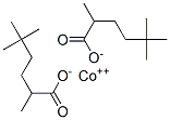 cobalt bis(2,5,5-trimethylhexanoate) Struktur