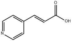 3-(4-Pyridine)acrylic acid Struktur