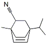 4-isopropyl-1-methylbicyclo[2.2.2]oct-5-ene-2-carbonitrile Struktur