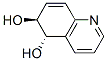 5,6-Quinolinediol, 5,6-dihydro-, trans- Struktur