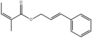 (E)-cinnamyl 2-methylisocrotonate Struktur