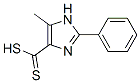 5-methyl-2-phenyl-1H-imidazole-4-carbodithioic acid Struktur