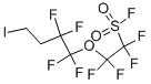 1,1,2,2-tetrafluoro-2-(1,1,2,2-tetrafluoro- 4-iodobutoxy)-Ethanesulfonyl fluoride Struktur