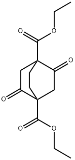 DIETHYL 2,5-DIOXOBICYCLO[2.2.2]OCTANE-1,4-DICARBOXYLATE Struktur