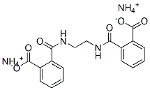 diammonium 2,2'-[1,2-ethanediylbis(iminocarbonyl)]bisbenzoate Struktur