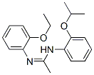 N2-(o-Ethoxyphenyl)-N1-(o-isopropoxyphenyl)acetamidine Struktur