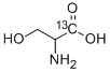 DL-SERINE (1-13C) Struktur