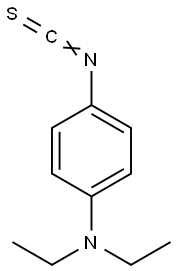 4-DIETHYLAMINOPHENYL ISOTHIOCYANATE Struktur