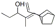 2-Methyl-1-(6-vinylbicyclo[2.2.1]heptan-2-yl)-1-penten-3-ol Struktur