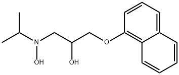 N-hydroxypropranolol Struktur