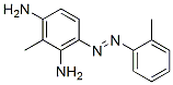 2-methyl-6-[(2-methylphenyl)azo]benzene-1,3-diamine Struktur