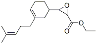 ethyl 3-[3-(4-methylpent-3-enyl)cyclohex-3-en-1-yl]oxirane-2-carboxylate Struktur