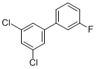 3'-FLUORO-3,5-DICHLOROBIPHENYL Struktur