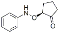 Cyclopentanone, 2-[(phenylamino)oxy]-, (2S)- (9CI) Struktur