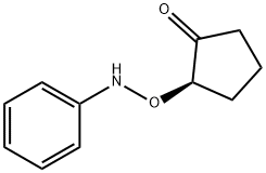 Cyclopentanone, 2-[(phenylamino)oxy]-, (2R)- (9CI) Struktur