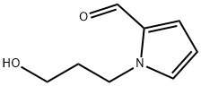 1H-Pyrrole-2-carboxaldehyde, 1-(3-hydroxypropyl)- (9CI) Struktur