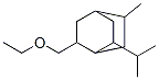 2-(ethoxymethyl)-5-methyl-7-(1-methylethyl)bicyclo[2.2.2]octane Struktur