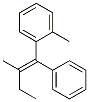 (2-methyl-1-phenyl-1-butenyl)toluene Struktur