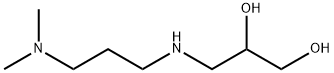 3-[[3-(dimethylamino)propyl]amino]propane-1,2-diol Struktur