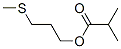 3-(methylthio)propyl isobutyrate Struktur