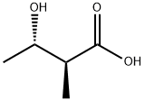 (2S,3S)-3-HYDROXY-2-METHYLBUTANOIC ACID Struktur