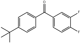 4-TERT-BUTYL-3',4'-DIFLUOROBENZOPHENONE price.