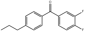 3,4-DIFLUORO-4'-N-PROPYLBENZOPHENONE price.