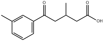 5-(3-METHYLPHENYL)-3-METHYL-5-OXOVALERIC ACID price.