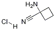 1-aminocyclobutanecarbonitrile hydrochloride Struktur