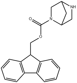 N-FMOC-2,5-DIAZA-BICYCLO[2.2.1]HEPTANE Struktur