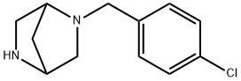 2-(4-CHLOROBENZYL)-2,5-DIAZA-BICYCLO[2.2.1]HEPTANE Struktur