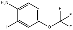 2-IODO-4-TRIFLUOROMETHOXYANILINE Struktur