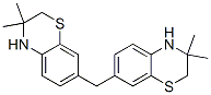 7,7'-methylenebis[3,4-dihydro-3,3-dimethyl-2H-1,4-benzothiazine] Struktur