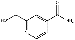 4-Pyridinecarboxamide,2-(hydroxymethyl)-(9CI) Struktur