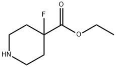 ETHYL 4-FLUOROPIPERIDINE-4-CARBOXYLATE Struktur