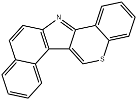 Benzo[e][1]benzothiopyrano[4,3-b]indole Struktur